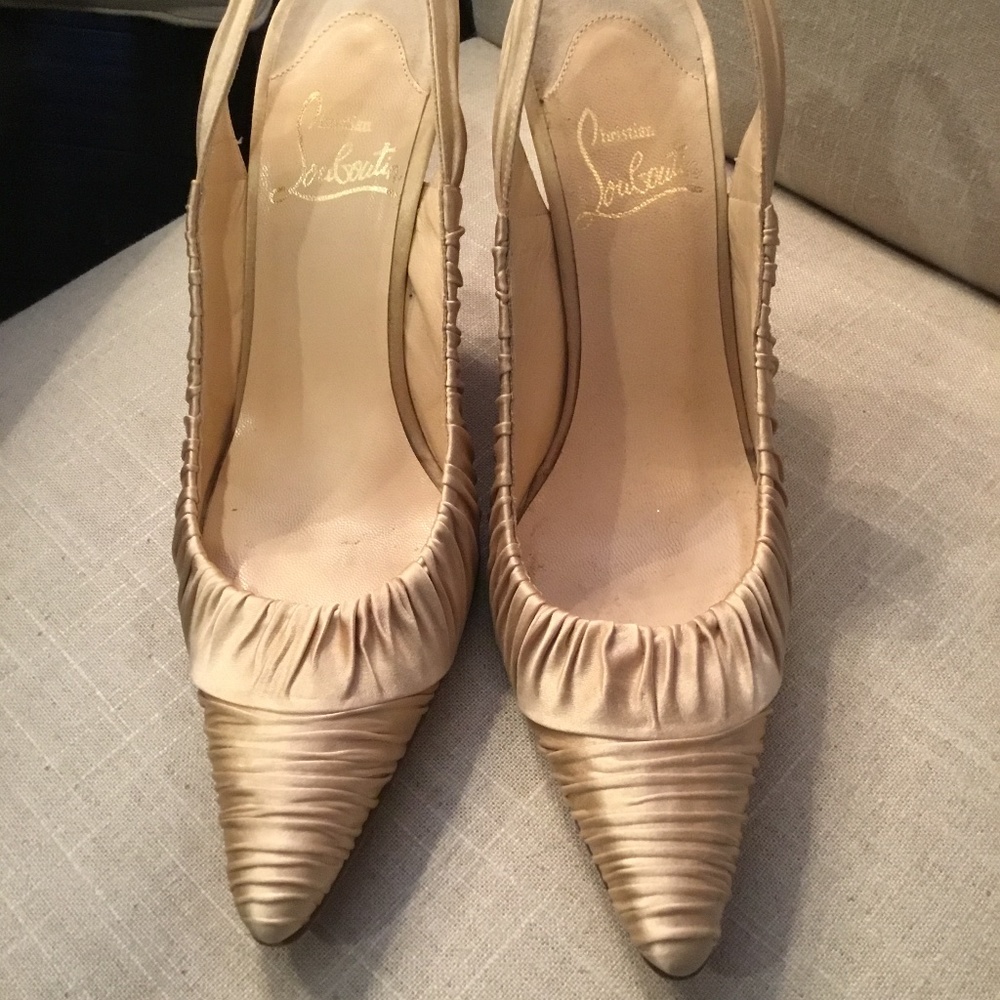Christian Louboutin Satin Shoes